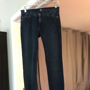 7 For All Mankind The Skinny Jeans sz 28